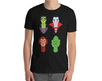 Classic Movie Monsters Unisex T-Shirt