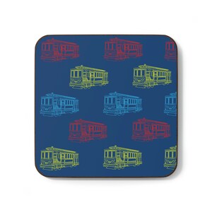Blue Trolley Coaster
