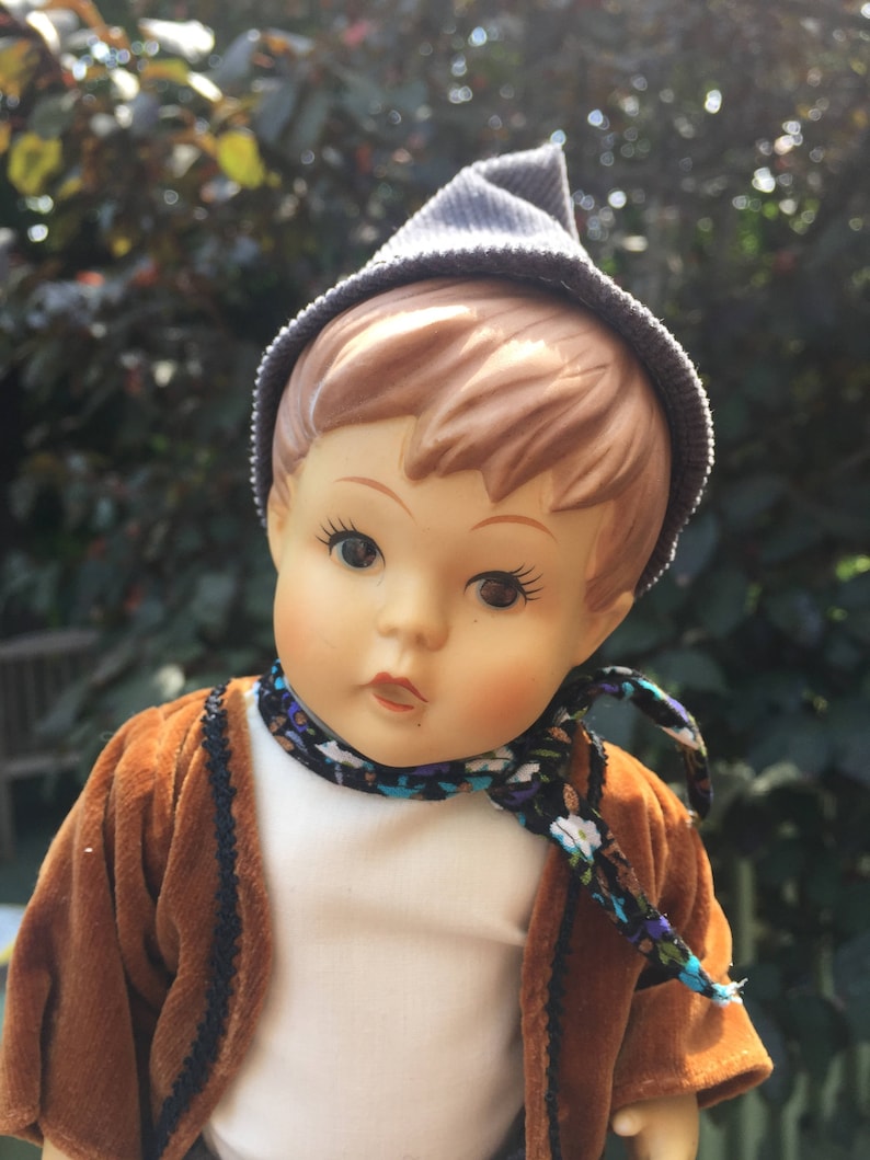 Vintage Bisque Alpine Boy Doll Chadwick Miller AS IS Etsy