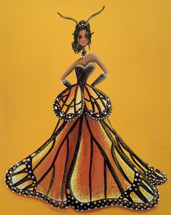 Butterfly Dress Drawing ubicaciondepersonas.cdmx.gob.mx