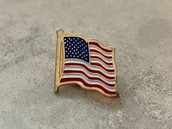 US Flag Lapel Pin - image 1