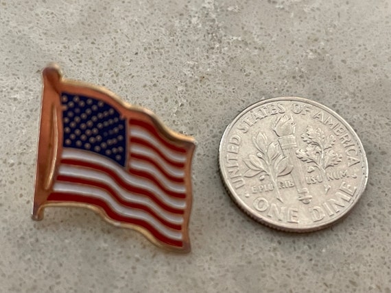US Flag Lapel Pin - image 6