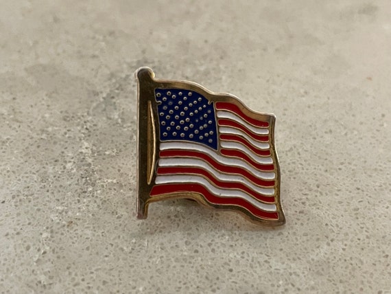 US Flag Lapel Pin - image 3