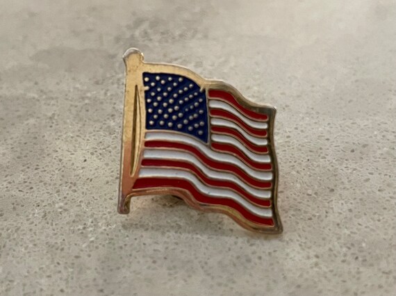 US Flag Lapel Pin - image 2