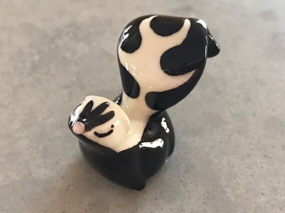 Retired Hagen Renaker Mama Badger
