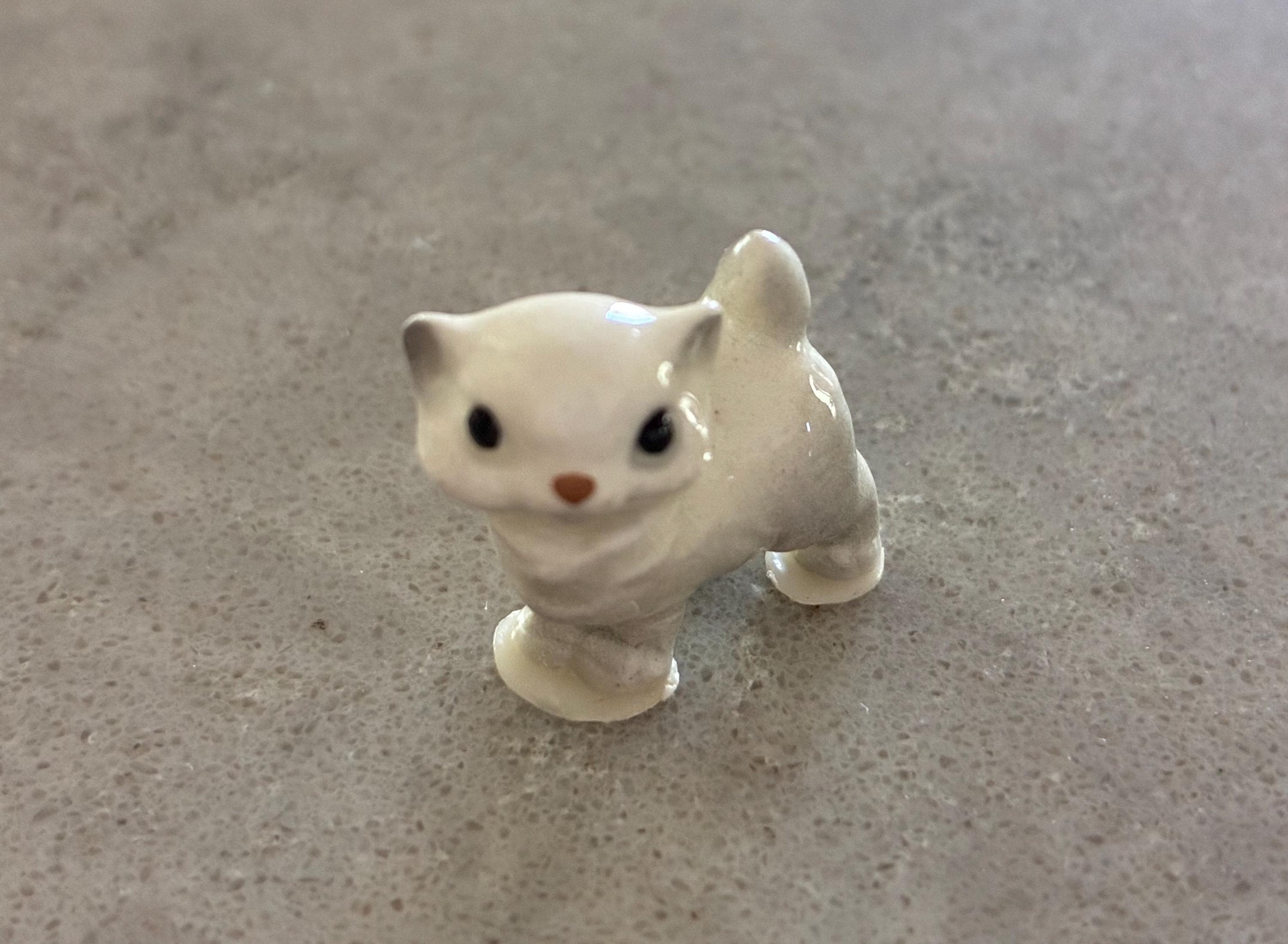 Hagen Renaker Gray Cat - Etsy