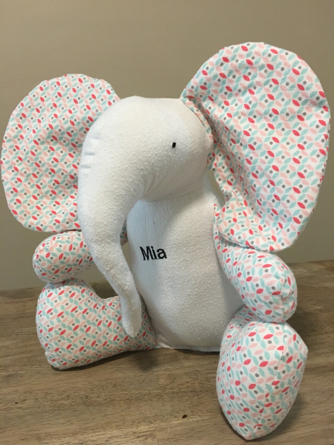 Hospital/receiving Blanket Elephant Personalized Memory - Etsy