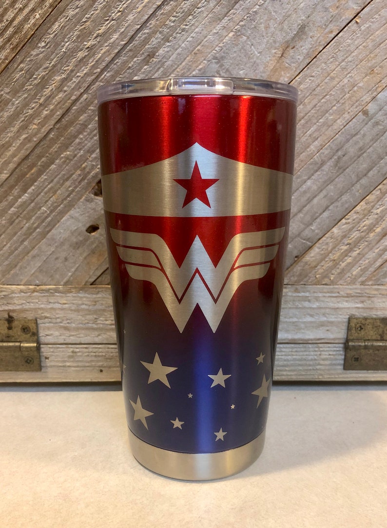 wonder woman yeti tumbler