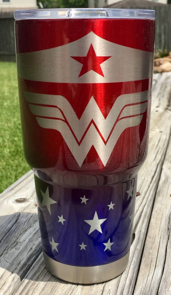 wonder woman yeti tumbler