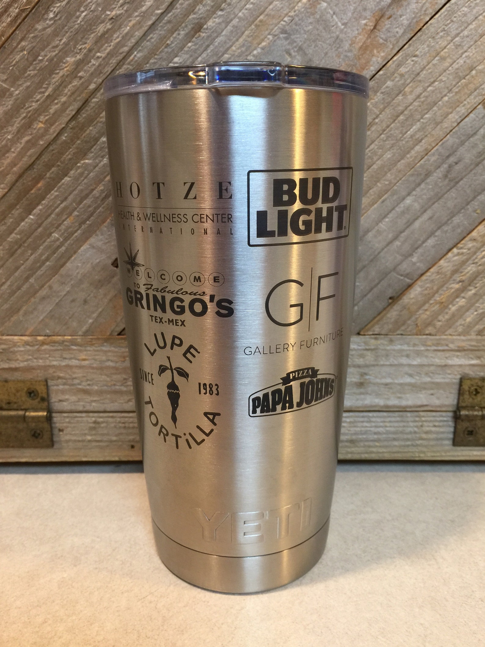 YETI Rambler 20oz Tumbler Custom Laser Engraved Etsy