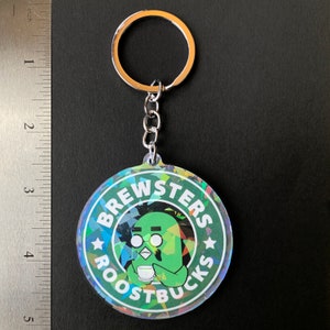Roostbucks Keychain
