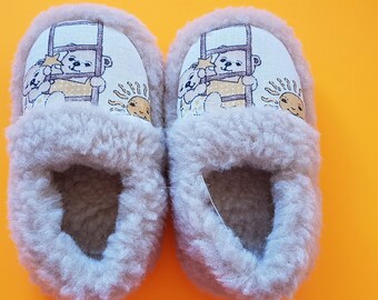 Warm home slippers, toddler baby shoes,  home shoes slippers