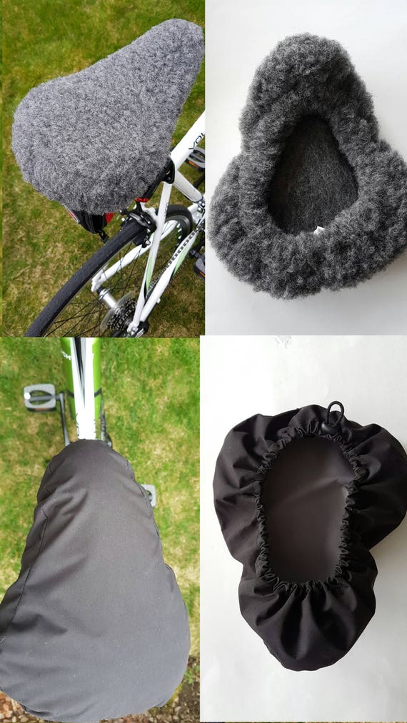 Wool bike seat cover deals