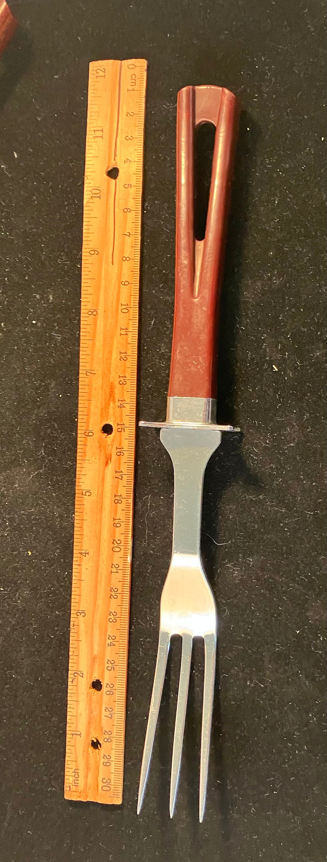 Stanhome Stainless Meat Carving Set Etsy