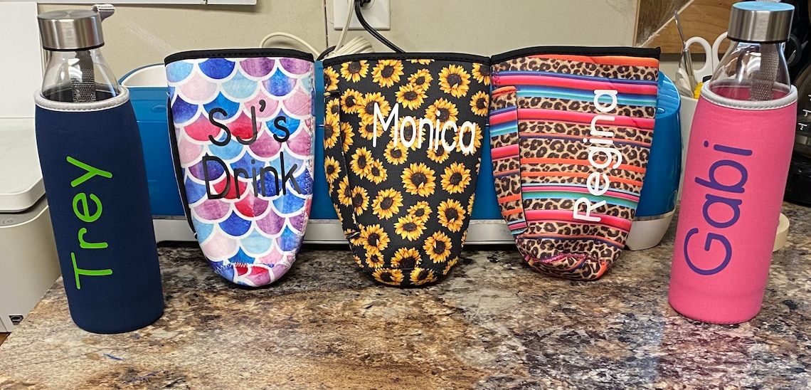 32 ounce personalized Koozies with handle Etsy