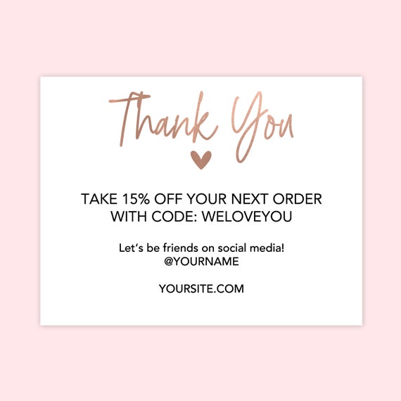business thank you cards online store thank you cards etsy etsy online photo thank you cards