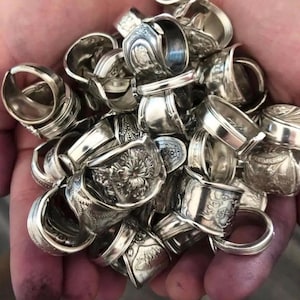 Mystery Spoonrings|Spoon Ring| Random| Mystery Spoon Ring| spoonring| Repurposed | upcycled