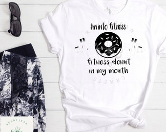 Fitnessdonut SVG, PNG, PDF (digitale download)