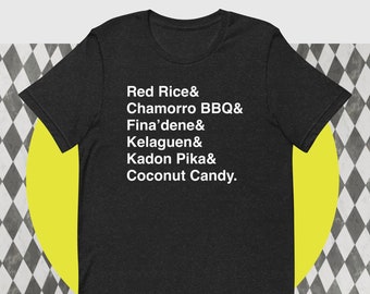 Guam Chamorro Food Shirt