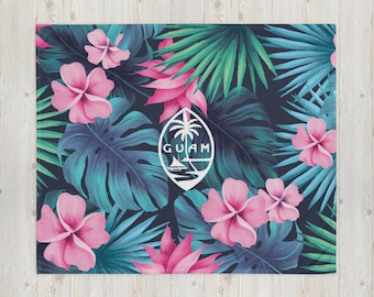Cobertor Tropical Guam (macio e aconchegante!)