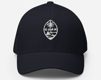 Guam Seal Fitted Flexfit Hat