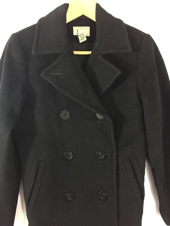 ll bean wool peacoat