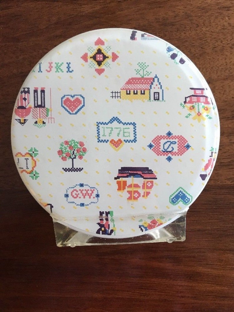 Napkin Holder Vintage Clear Plastic 70s Rustic Kitchen Design Bicentennial Farmhouse