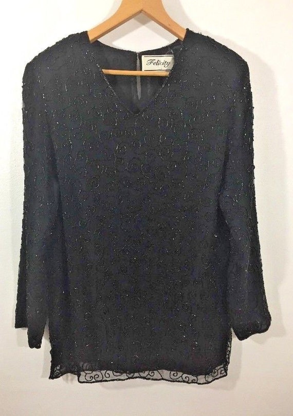 fancy beaded tops