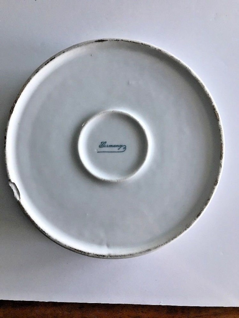Vintage Germany ABC Childs Dish Bowl Porcelain Nursery Rhymes