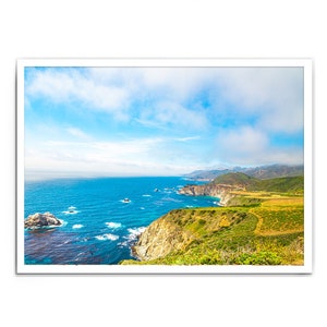 Live on the Edge Poster, Big Sur, Big Sur Print, Big Sur Photography, Big Sur California, California Coast Print, California Coast, Ocean