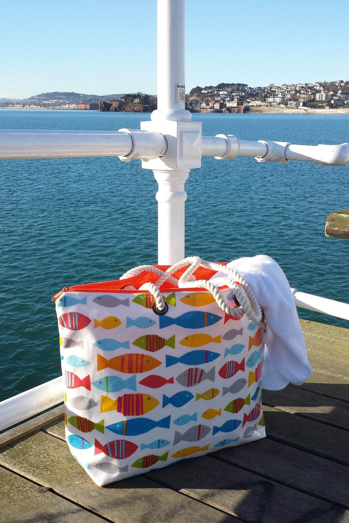 Beach Bag Beach and Travel Bag Zipper Top Beach Bag Beach Etsy