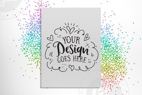 Bedazzled Art Poster Mockup Psd Styled Scene Desktop