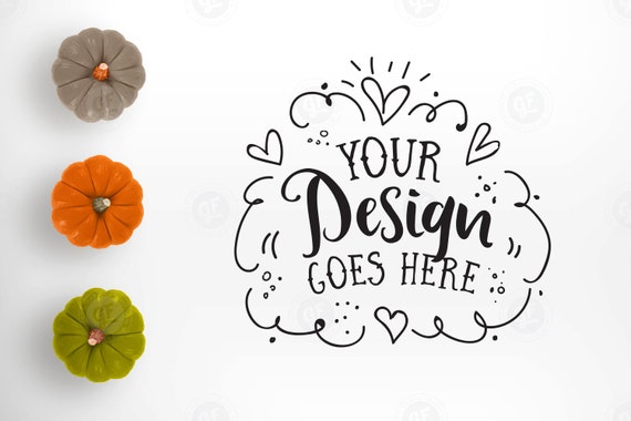 Download Funky Pumpkin Fall Thanksgiving Styled Scene Desktop Stock Psd Mockups Graphic Design Designer PSD Mockup Templates