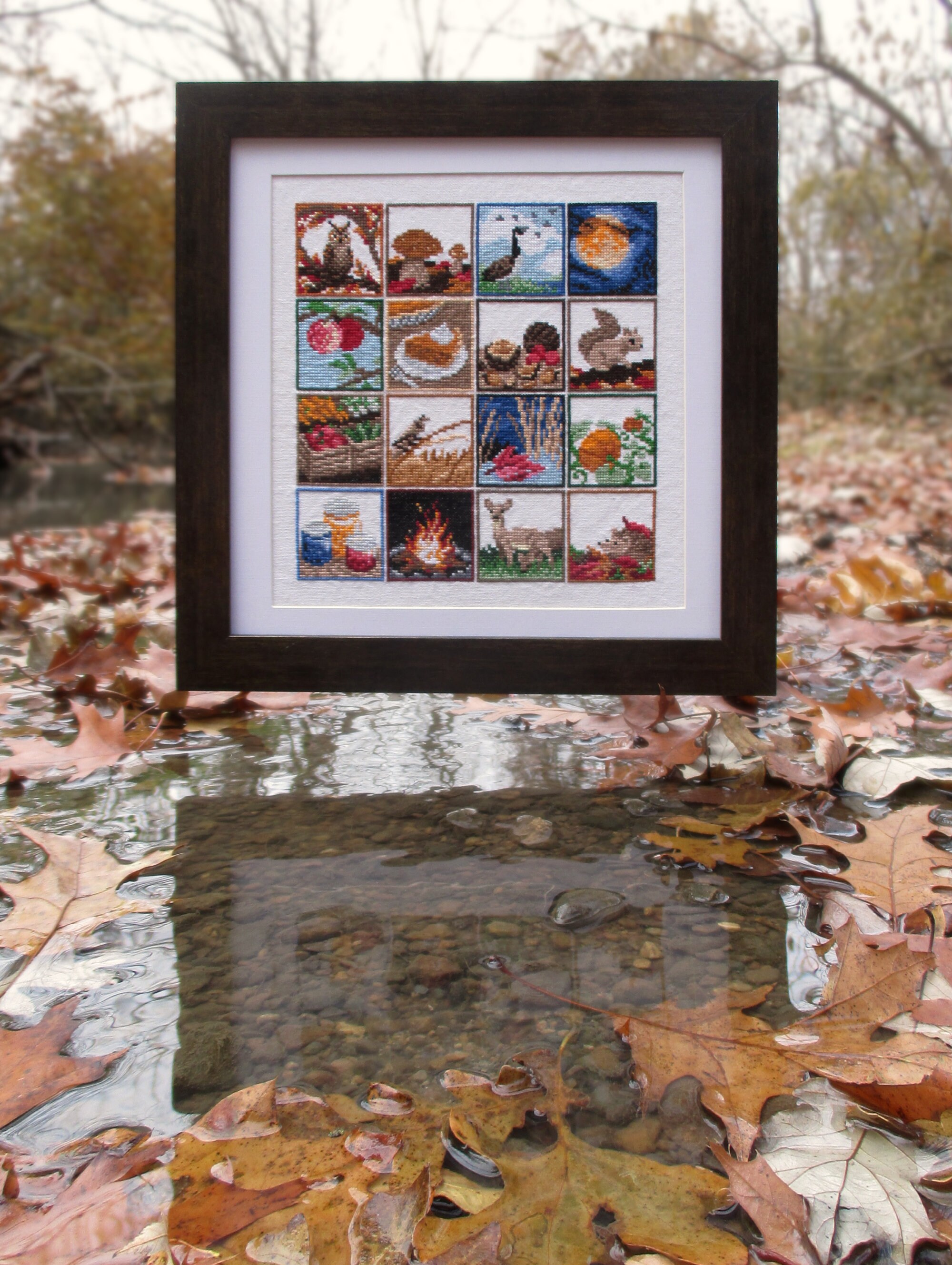 Autumn Sampler Cross Stitch Pattern PDF Instant Download - Etsy