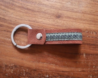 Keychain leather, lanyard leather, keychain tendril