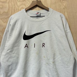 White nike sweatshirt vintage Etsy Mexico