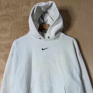 Nike Vintage Center Swoosh Hoodie - Etsy