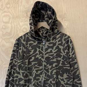 トップス 70's made in usa Camouflage Sweatshirt Supercozy Fleece Hoodie Sweatshirt In Camo For Women | J.Crew