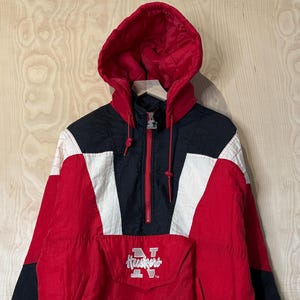 Nebraska Vintage Starter Jacket - Etsy
