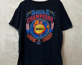1994 NBAファイナル Rockets vs Knicks Tシャツ Vintage 90s New York Knicks Vs Houston Rockets 1994 NBA