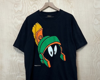 マービン・ザ・マーチャン Tシャツ ブラック Amazon | マーヴィン・ザ・マーシャン・グリーティングス・アース