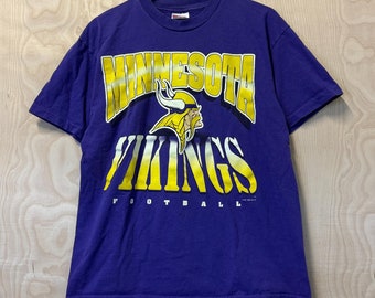 ヴィンテージ ミネソタ バイキングス Tシャツ：レトロなフットボール