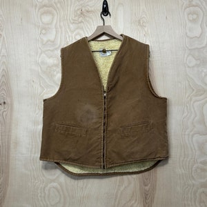 Vintage 70s Carhartt Sherpa Lined Duck Brown Canvas Zip up Vintage 70s Carhartt Sherpa Lined Duck Brown Canvas Zip up