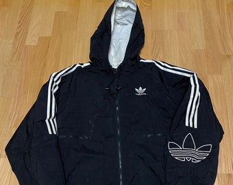 adidas originals retro hooded jacket