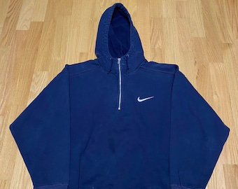 nike half zip vintage