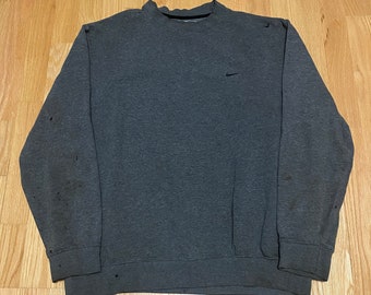 Grey Nike Sweatshirt - Etsy