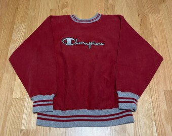 Vintage Champion Stitched Spell Out 