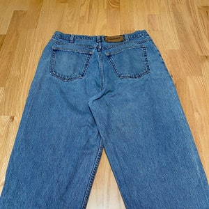 Vintage 90s Timberland Medium Wash Denim Blue Jean size 36 x 32