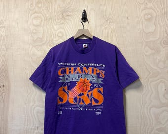Vintage Phoenix Suns 1993 Western Conference Champions Graphic