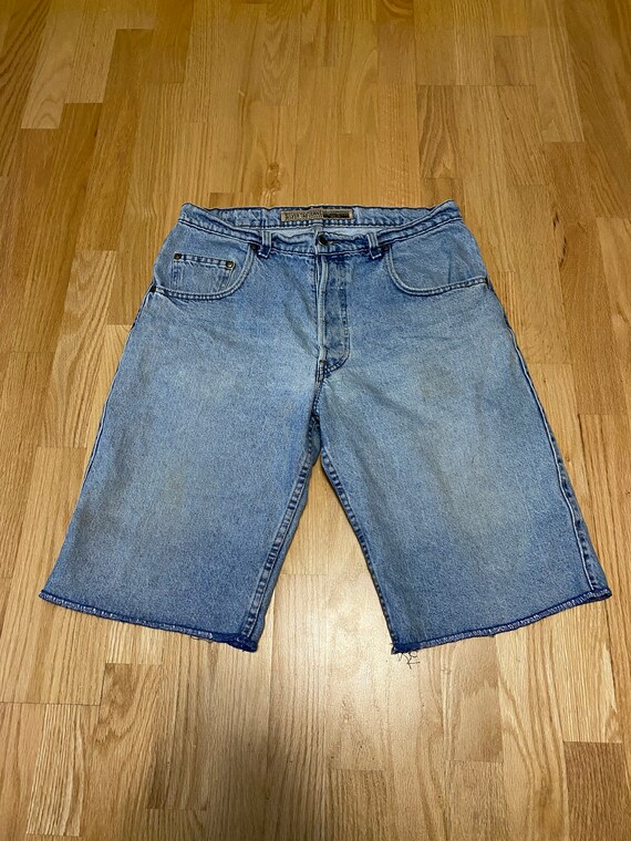 Vintage Levis 550 Silver Tab Button Fly 